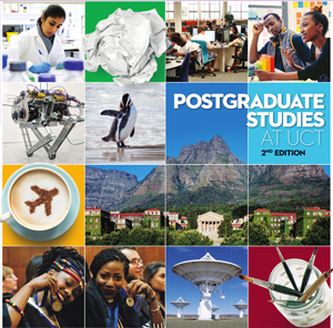 Postgraduate Studies at UCT